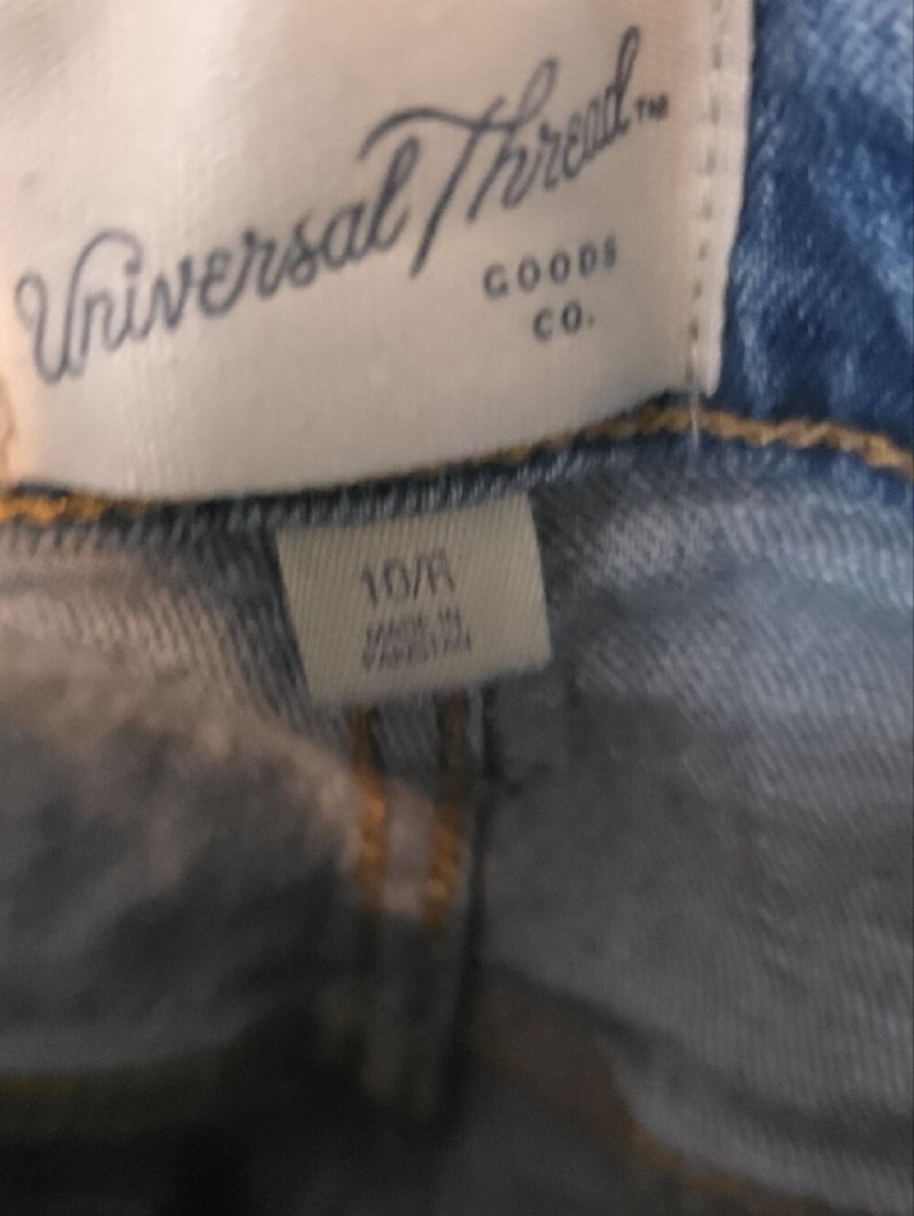 Universal Thread Light Blue Distressed Jeans - Picture 3 of 4